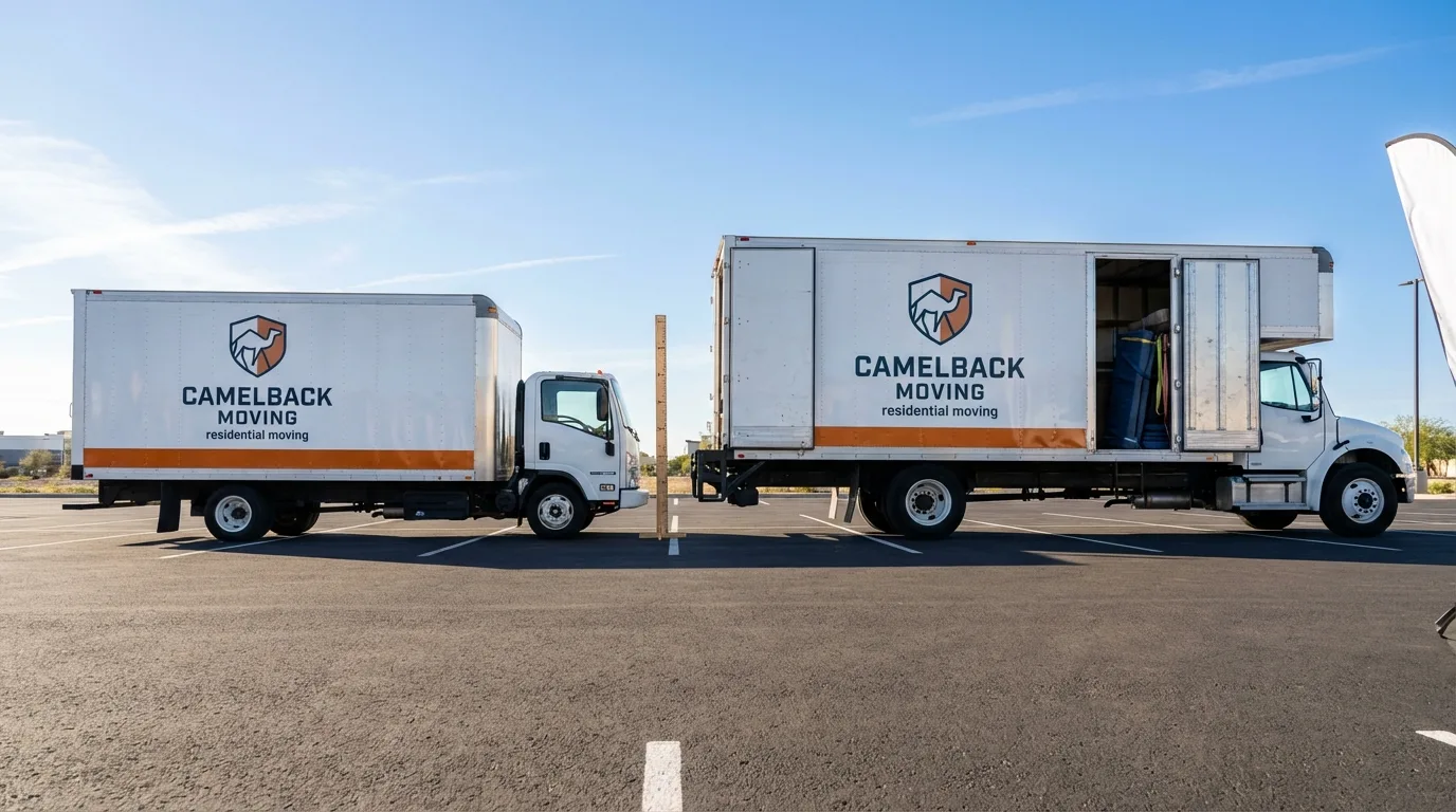 Moving truck size capacity guide in Crystal River